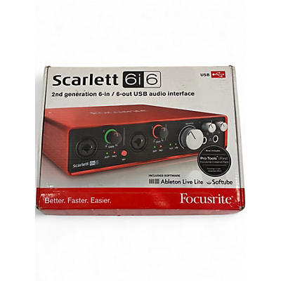 Used Focusrite Scarlett 6i6 Gen 2 Audio Interface