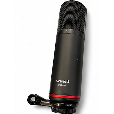 Used Focusrite Scarlett CM25 MkIII Condenser Microphone