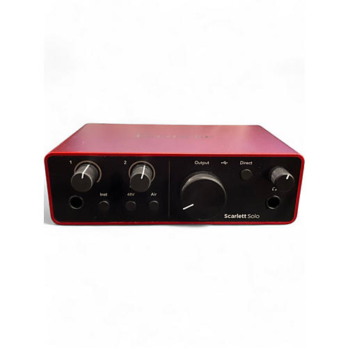 Focusrite Used Focusrite Scarlett Solo 4th Gen Audio Interface