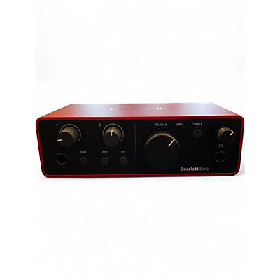 Used Focusrite Scarlett Solo 4th Gen Audio Interface