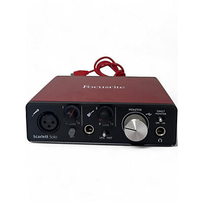 Focusrite Used Focusrite Scarlett Solo Audio Interface