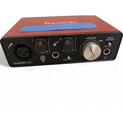 Focusrite Used Focusrite Scarlett Solo Audio Interface