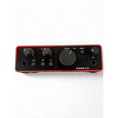 Used Focusrite Scarlett Solo Audio Interface