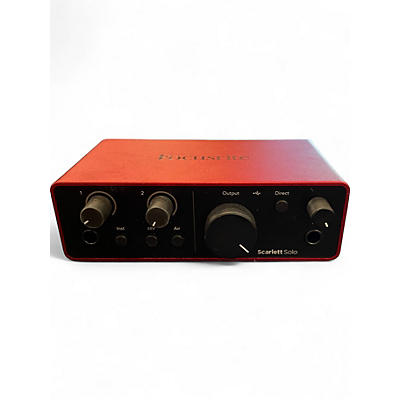 Used Focusrite Scarlett Solo Audio Interface