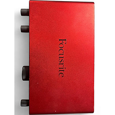 Used Focusrite Scarlett Solo Audio Interface