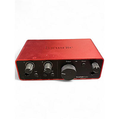 Used Focusrite Scarlett Solo Audio Interface