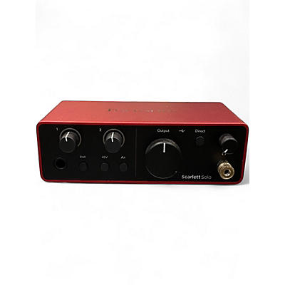 Used Focusrite Scarlett Solo Audio Interface