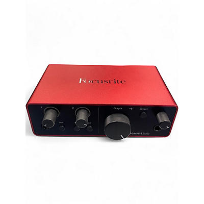 Used Focusrite Scarlett Solo Audio Interface