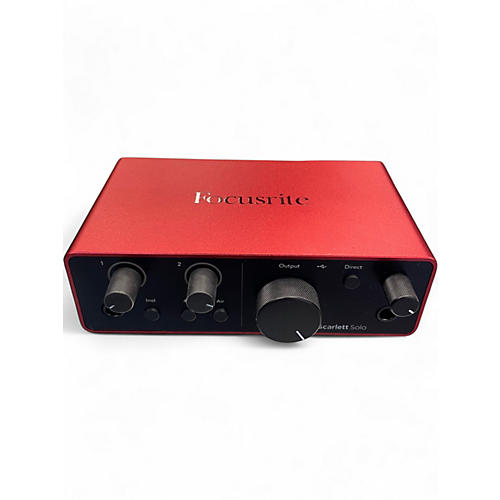 Used Focusrite Scarlett Solo Audio Interface