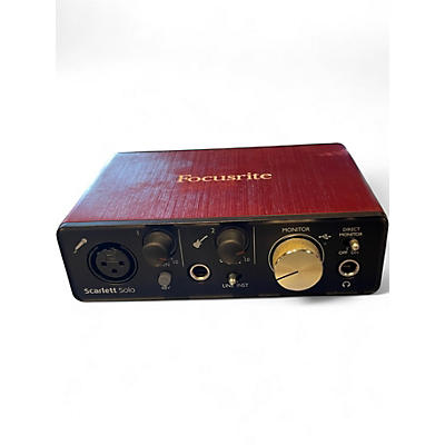 Used Focusrite Scarlett Solo Audio Interface
