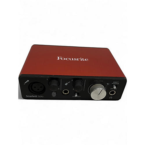 Used Focusrite Scarlett Solo Audio Interface