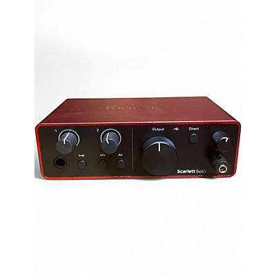 Used Focusrite Scarlett Solo Audio Interface
