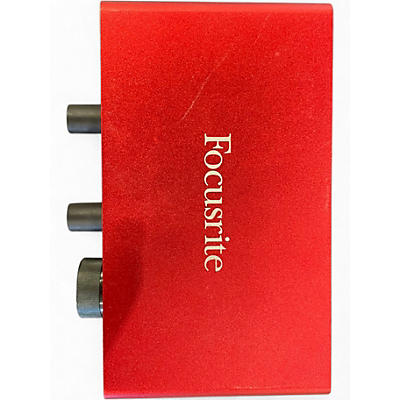 Used Focusrite Scarlett Solo Audio Interface
