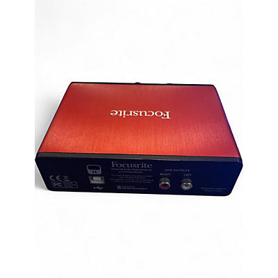 Used Focusrite Scarlett Solo Audio Interface