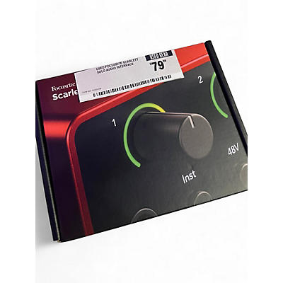 Used Focusrite Scarlett Solo Audio Interface