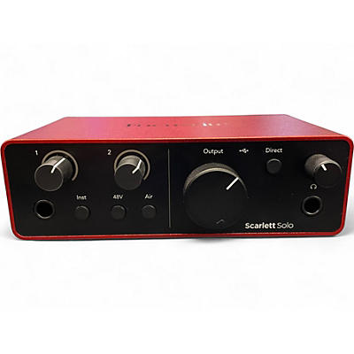 Used Focusrite Scarlett Solo Audio Interface