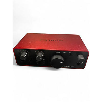 Used Focusrite Scarlett Solo Audio Interface