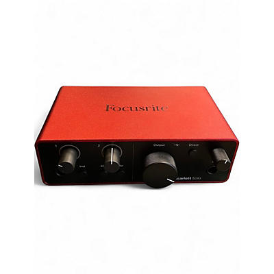 Used Focusrite Scarlett Solo Audio Interface