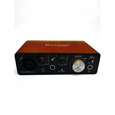 Used Focusrite Scarlett Solo Audio Interface