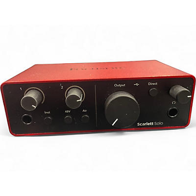 Used Focusrite Scarlett Solo Audio Interface