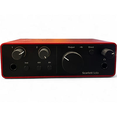 Used Focusrite Scarlett Solo Audio Interface