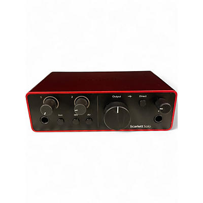 Used Focusrite Scarlett Solo Audio Interface