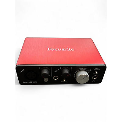 Used Focusrite Scarlett Solo Audio Interface