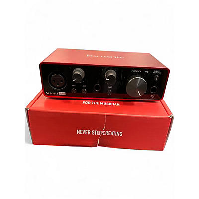 Used Focusrite Scarlett Solo Audio Interface
