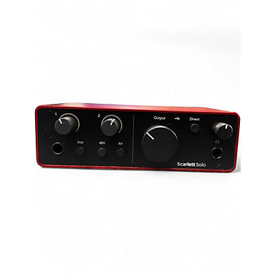 Used Focusrite Scarlett Solo Audio Interface