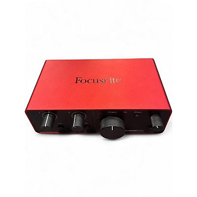 Used Focusrite Scarlett Solo Audio Interface