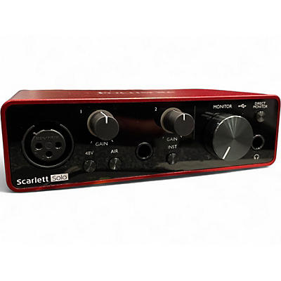 Used Focusrite Scarlett Solo Audio Interface