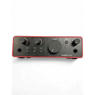 Used Focusrite Scarlett Solo Audio Interface
