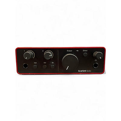 Used Focusrite Scarlett Solo Audio Interface