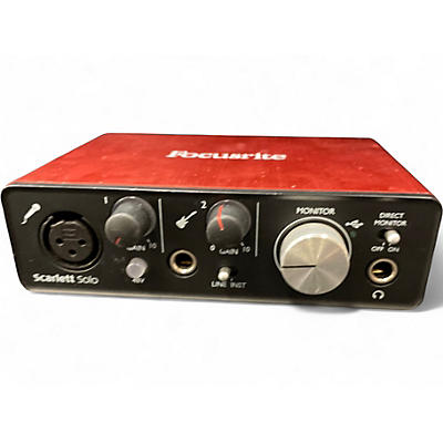 Used Focusrite Scarlett Solo Audio Interface