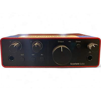 Used Focusrite Scarlett Solo Audio Interface