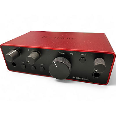 Used Focusrite Scarlett Solo Audio Interface