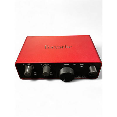 Used Focusrite Scarlett Solo Audio Interface