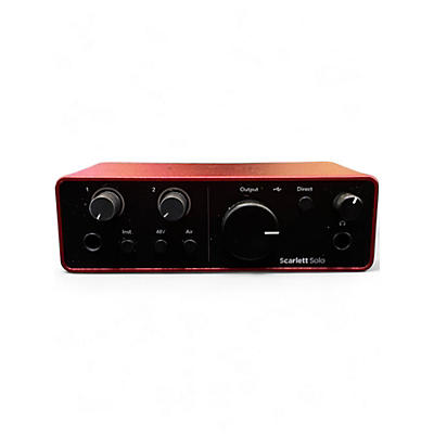 Used Focusrite Scarlett Solo Audio Interface