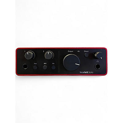 Used Focusrite Scarlett Solo Audio Interface
