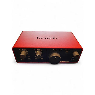Used Focusrite Scarlett Solo Audio Interface