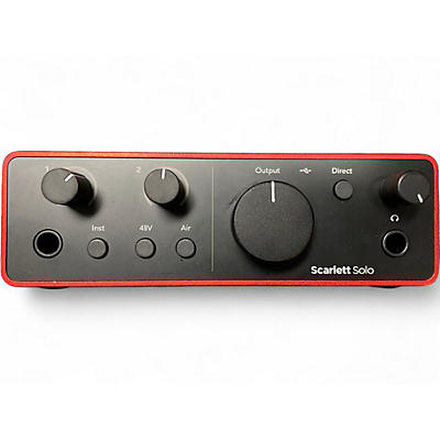 Used Focusrite Scarlett Solo Audio Interface