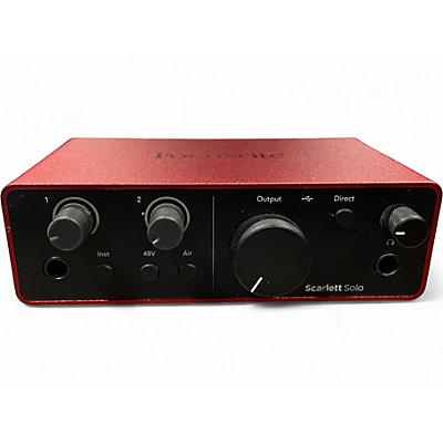 Used Focusrite Scarlett Solo Audio Interface
