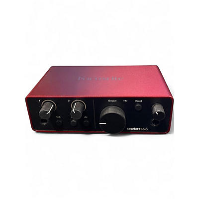 Used Focusrite Scarlett Solo Audio Interface