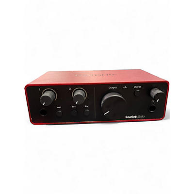 Used Focusrite Scarlett Solo Audio Interface