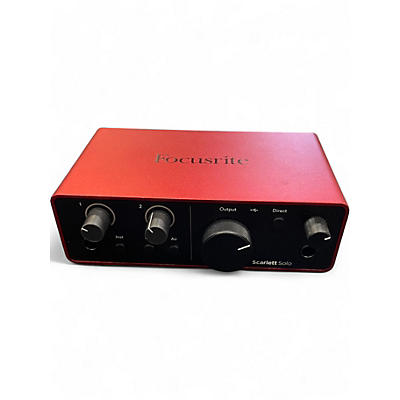 Used Focusrite Scarlett Solo Audio Interface