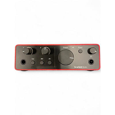 Used Focusrite Scarlett Solo Audio Interface