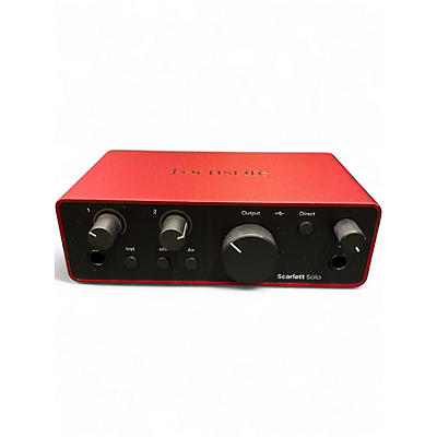Used Focusrite Scarlett Solo Audio Interface