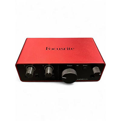 Used Focusrite Scarlett Solo Audio Interface