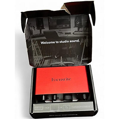 Used Focusrite Scarlett Solo Audio Interface