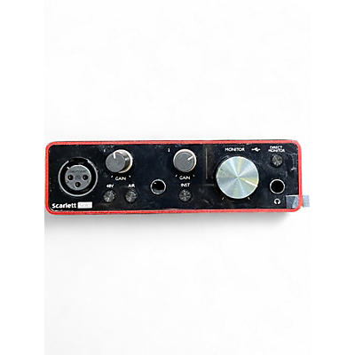 Used Focusrite Scarlett Solo Audio Interface